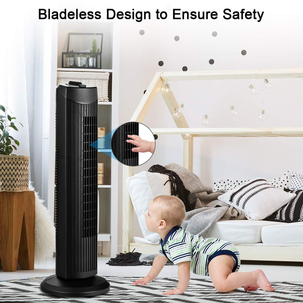 28-Inch Oscillating Tower Fan B765822