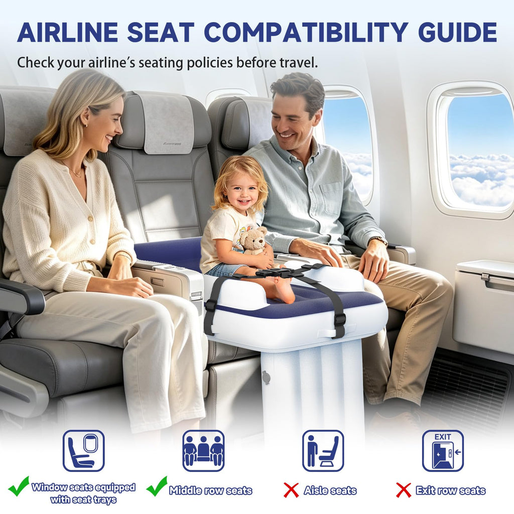 Inflatable Toddler Airplane Bed F5992