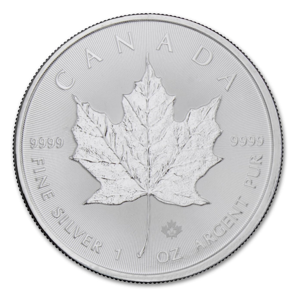 1 oz Canadian Maple Leaf Silver F623654