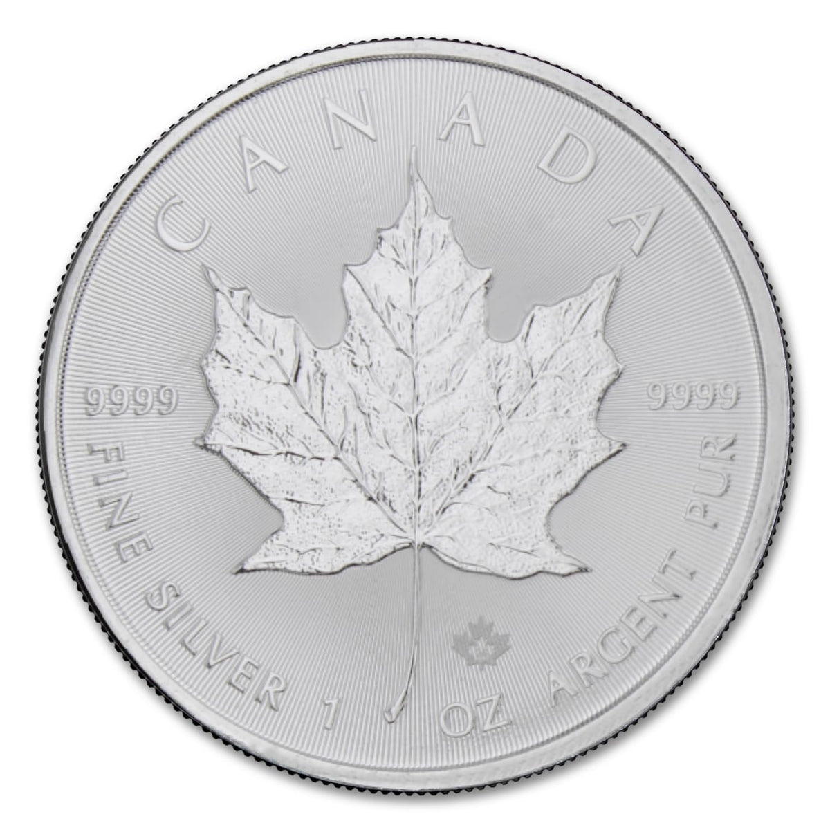 1 oz Canadian Maple Leaf Silver F623654
