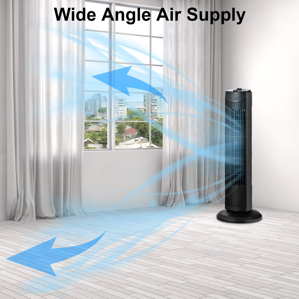 28-Inch Oscillating Tower Fan B765822