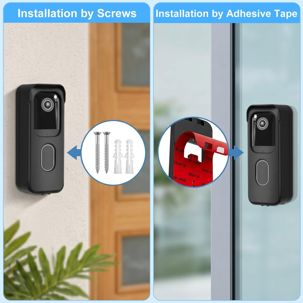 Door Mount for Blink Video Doorbell with Outlet Wall Mount Z7988