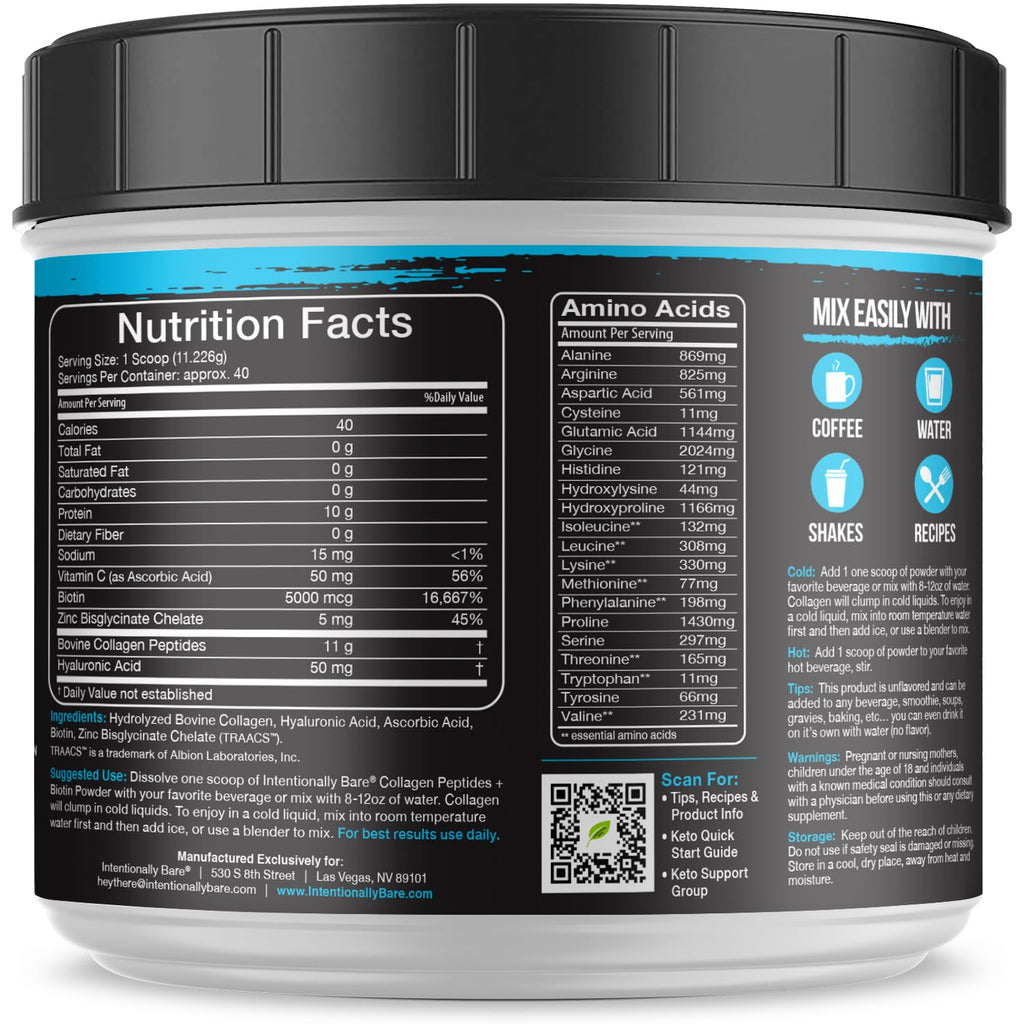 Collagen Peptides Powder 16oz I371