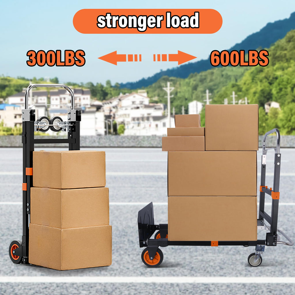 3 in 1 Folding Hand Truck 500lbs Capacity C839726