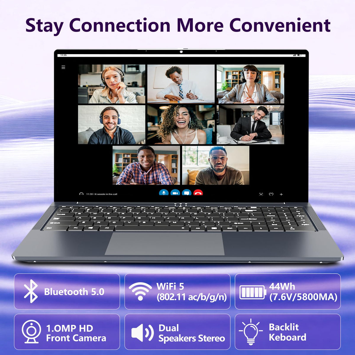 16GB RAM 256GB SSD Core i5 16" IPS FHD Laptop Computer M105747