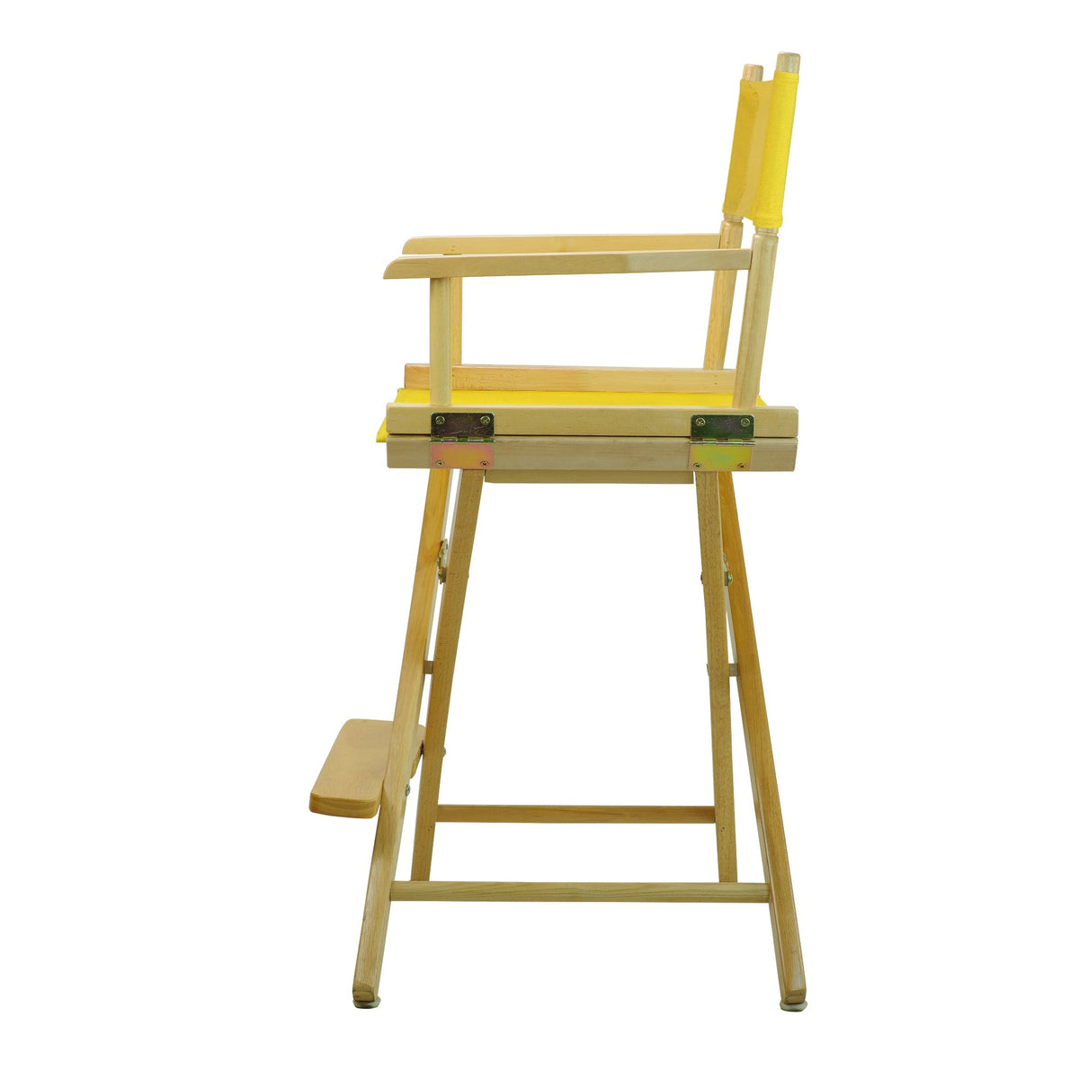 24" Natural Frame-Gold Canvas Director Chair F38893