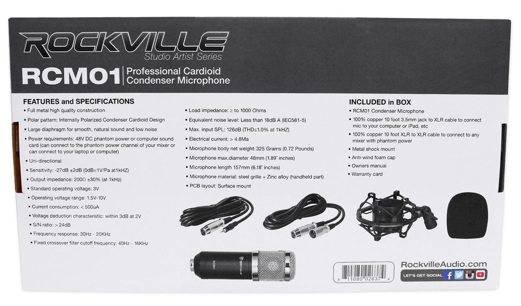 Condenser Mic with Shock Mount H687495