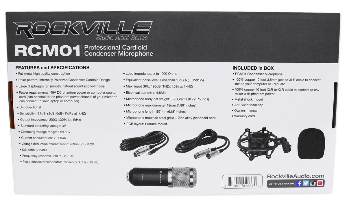 Condenser Mic with Shock Mount H687495