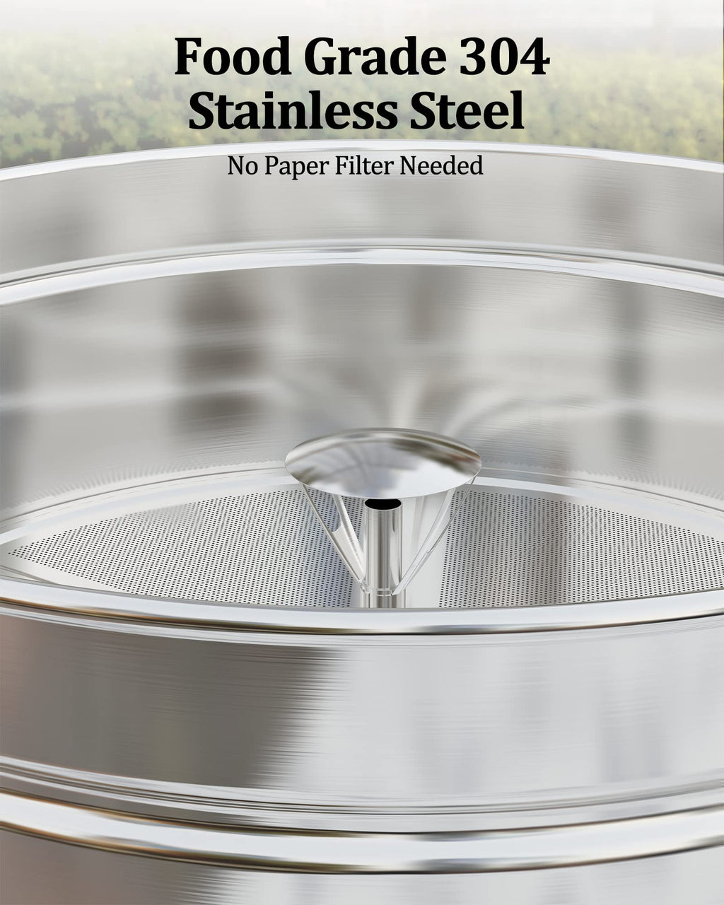 120 Cup Stainless Steel Electric Coffee Urn Q4461