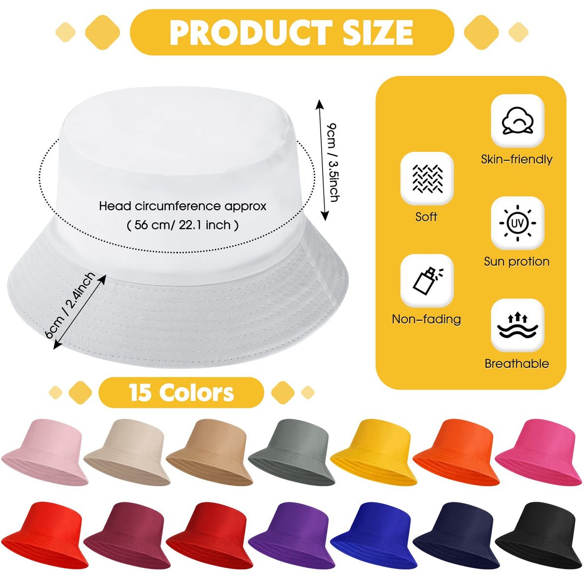 Bucket Hats W6596