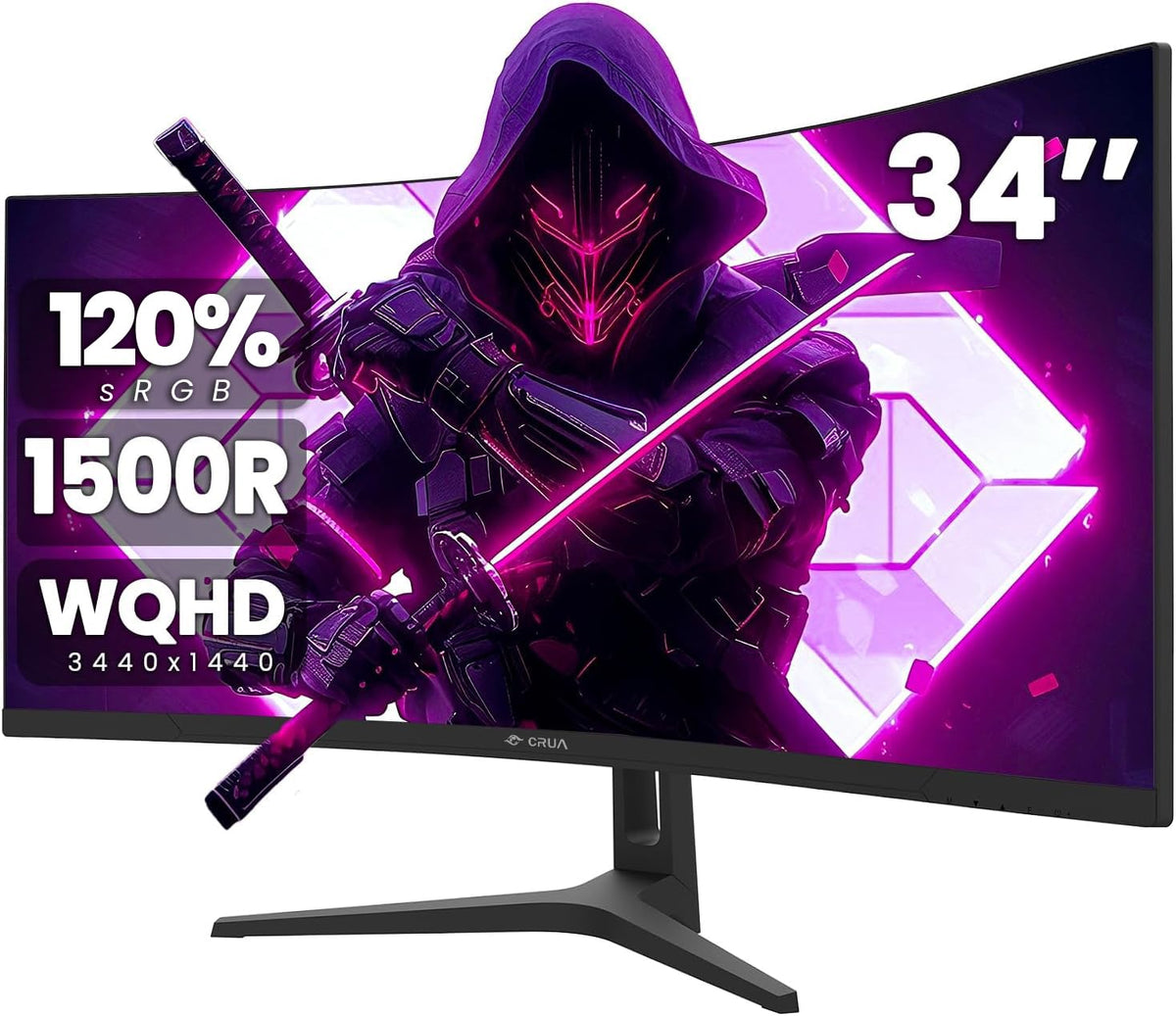 34" WQHD 165Hz Curved Gaming Monitor K34715