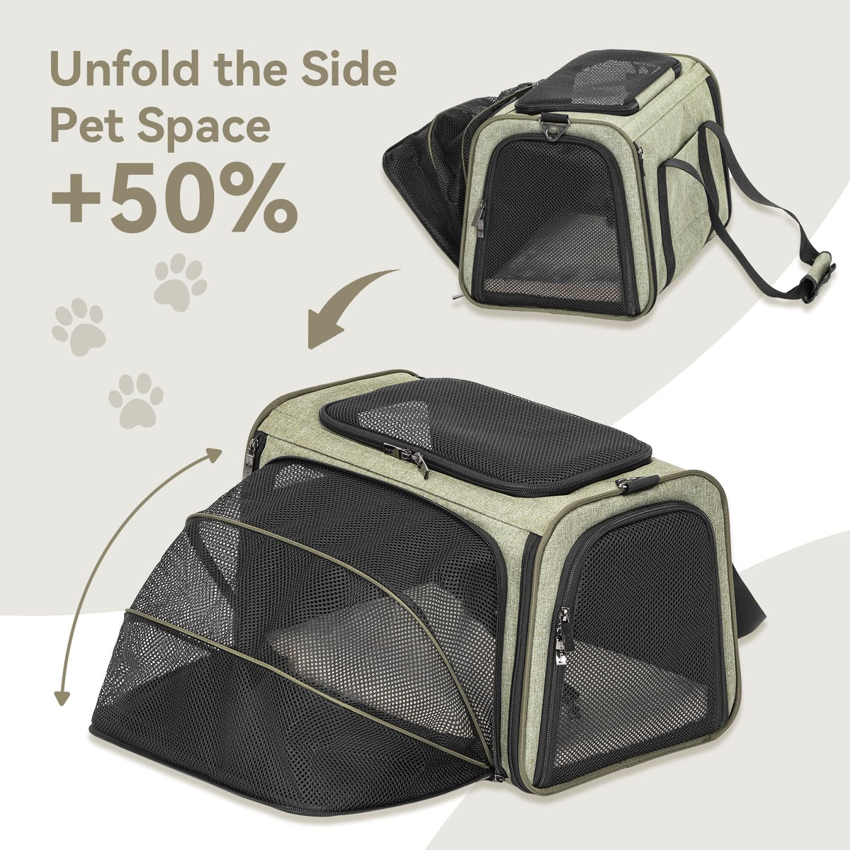 Expandable Cat Carrier Z733