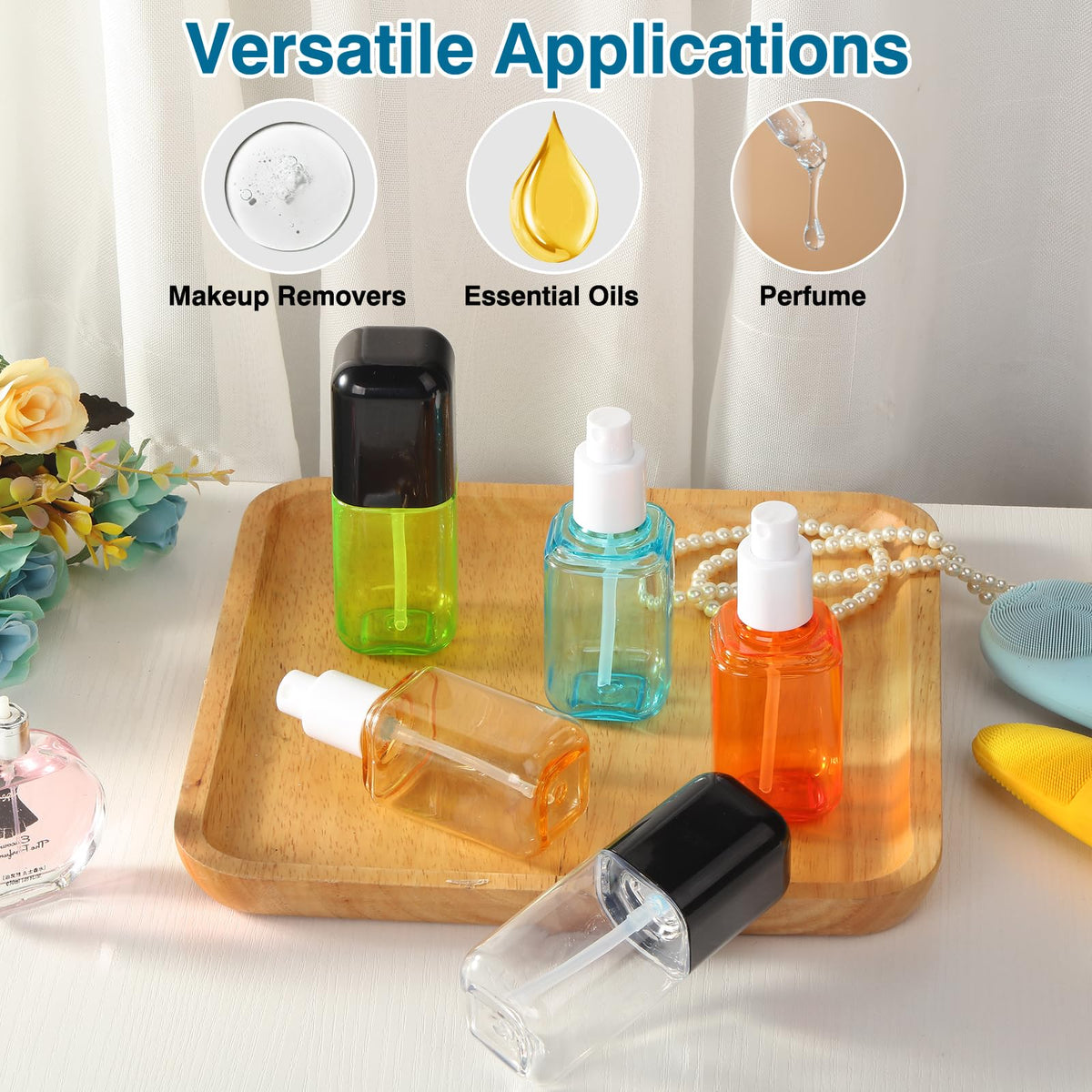 Fine Mist Spray Bottle 3 Pack 2.7oz C9370