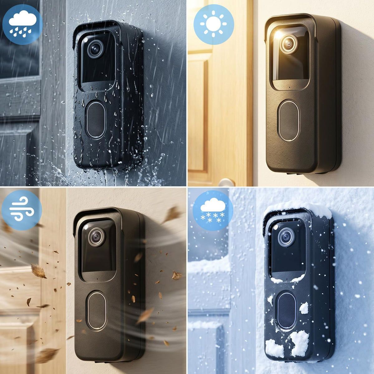Door Mount for Blink Video Doorbell with Outlet Wall Mount Z7988