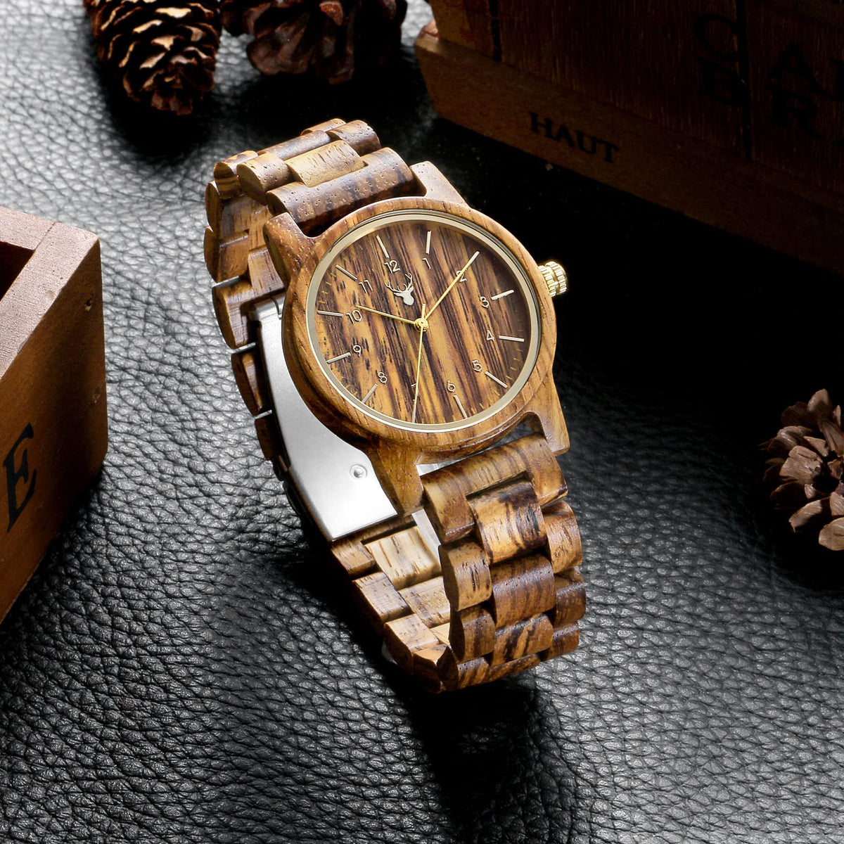 Natural Handmade Wood Watch E869069