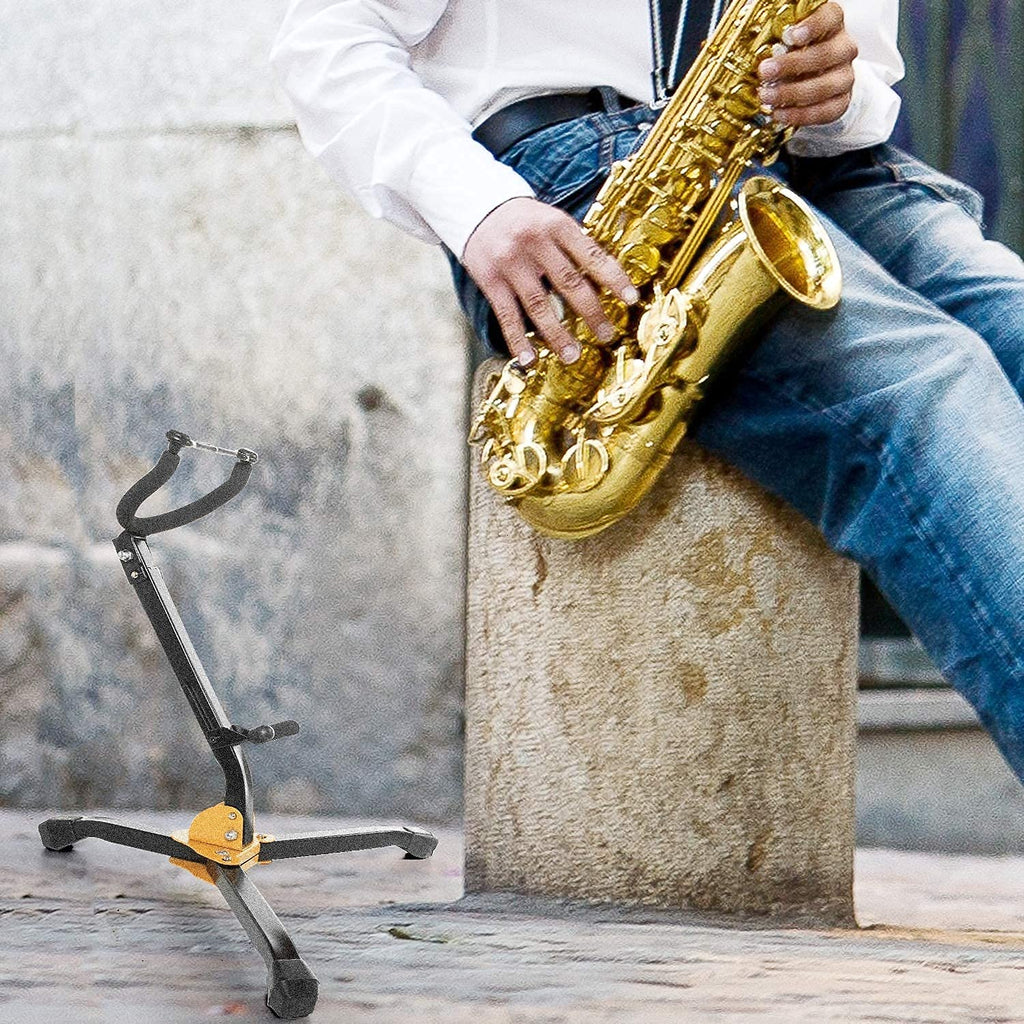Folding Adjustable Metal Saxophone Stand O987