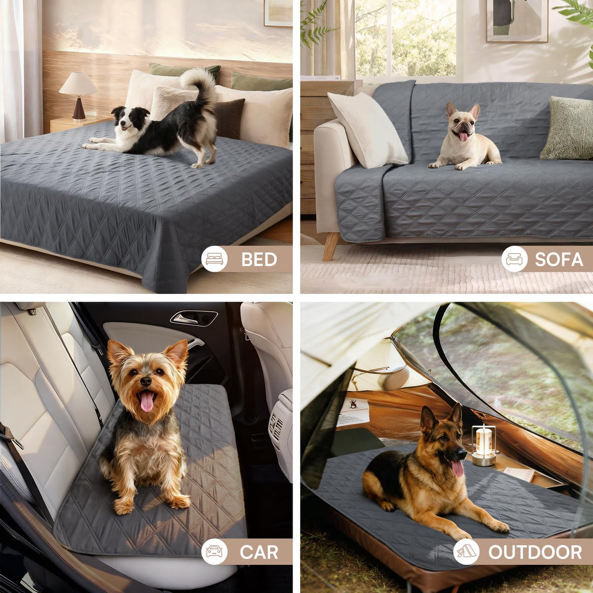 Waterproof Non-Slip Couch Cover Y441