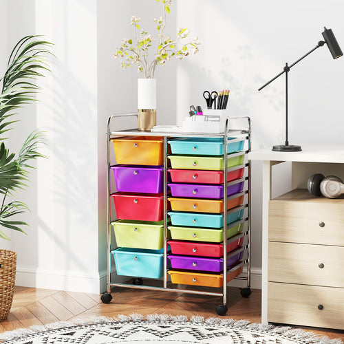 15 Drawer Rolling Storage Cart M671849