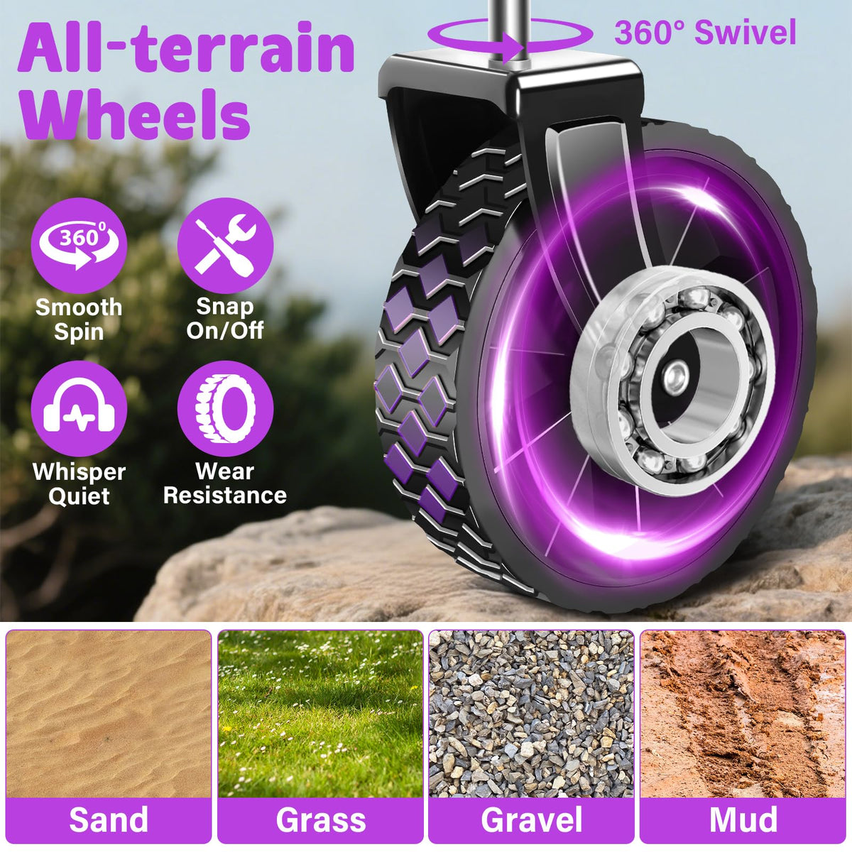 Foldable Wagon Cart with Wheels E67979