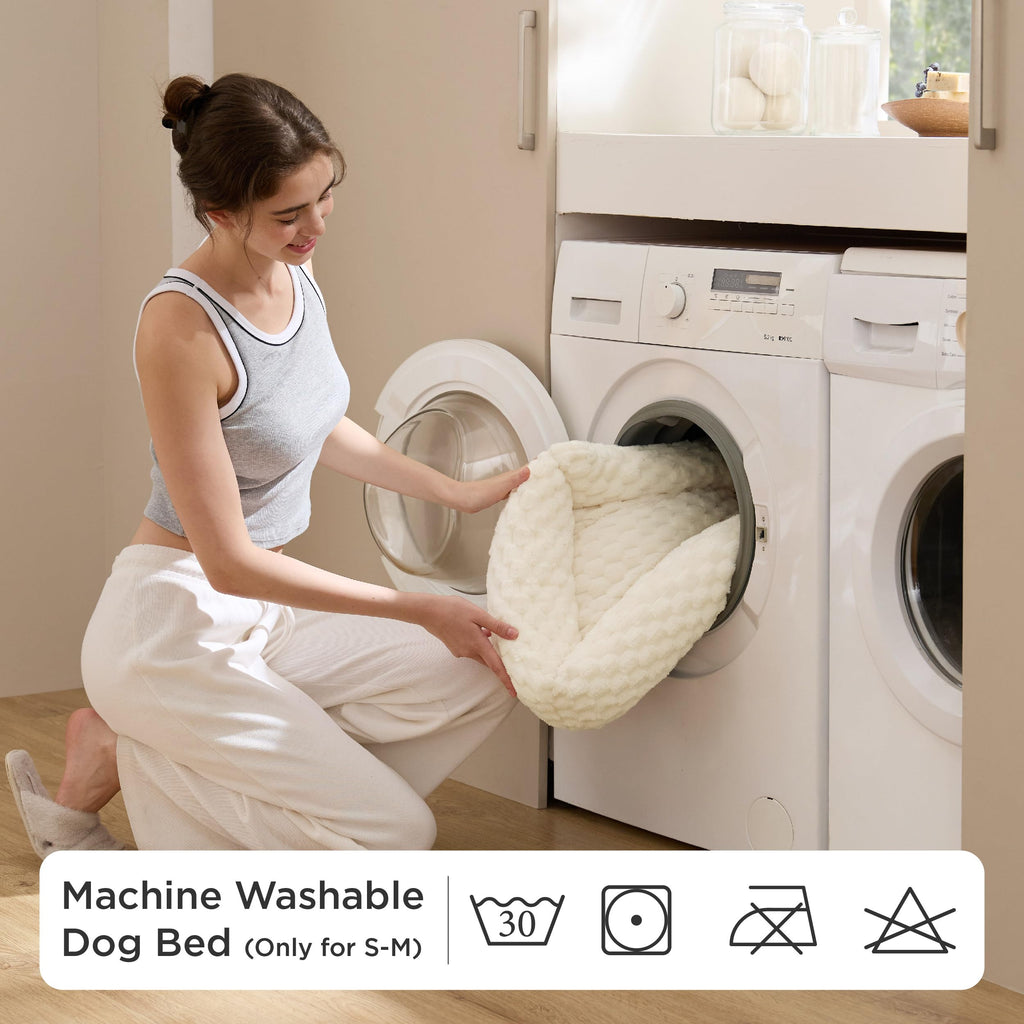 Washable Fluffy Dog Bed N60723