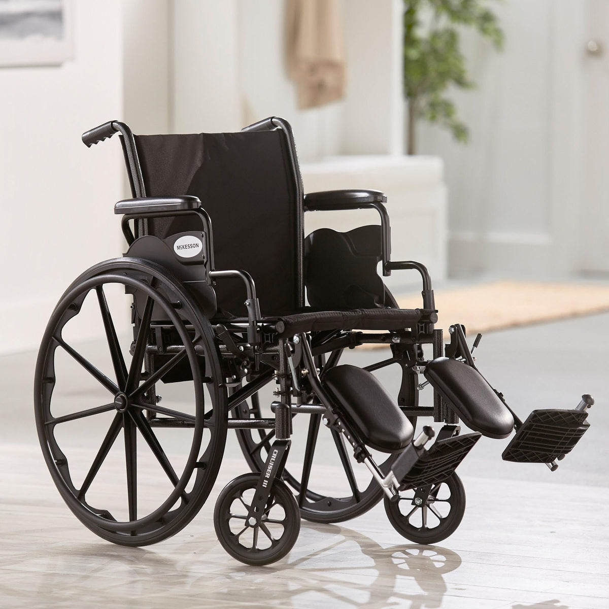 Black 20 in Wheelchair D3261