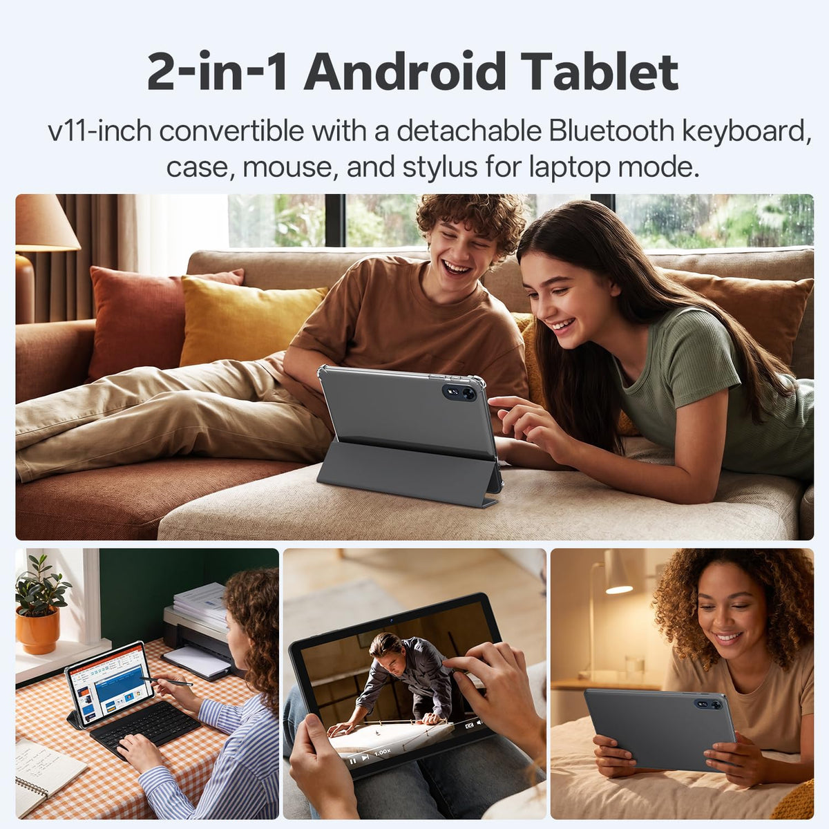 10 Inch Android Tablet with Keyboard P177334