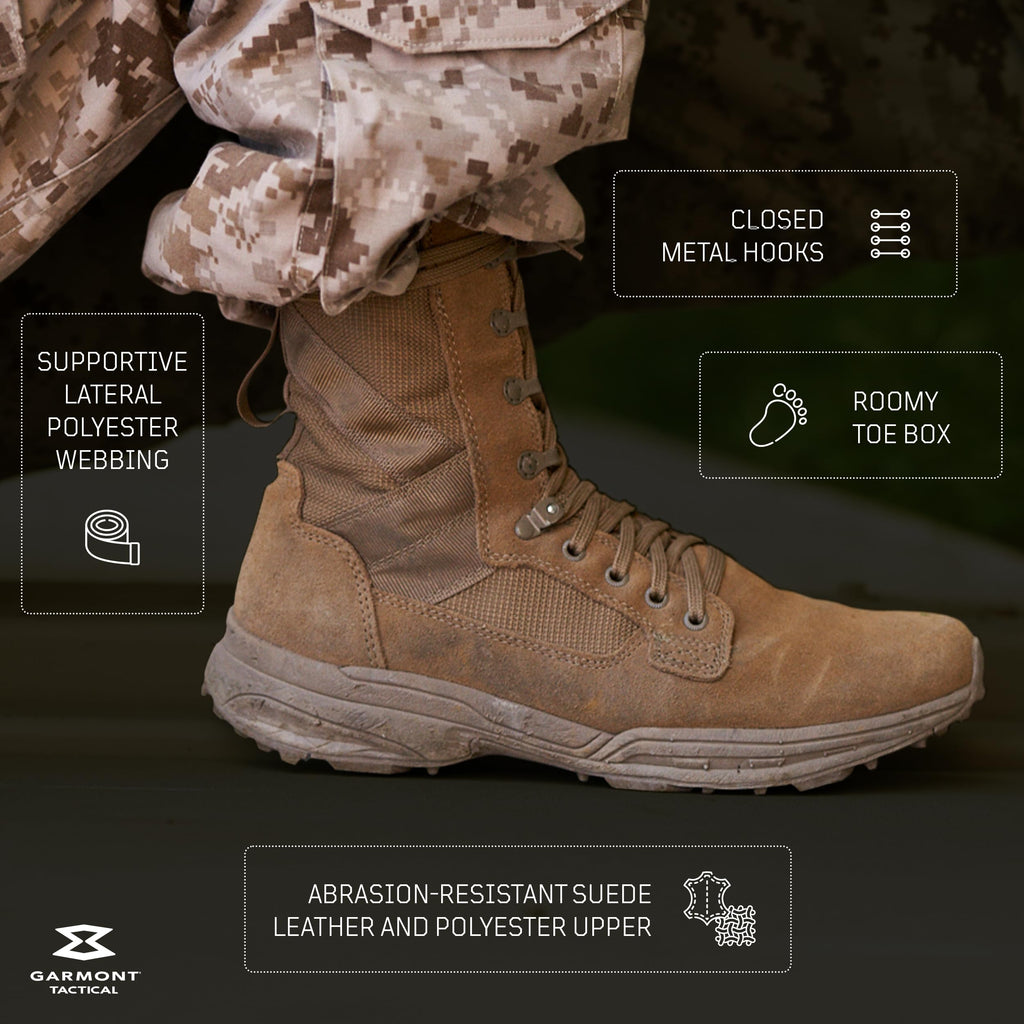 Coyote Suede Leather Tactical Boots N4959