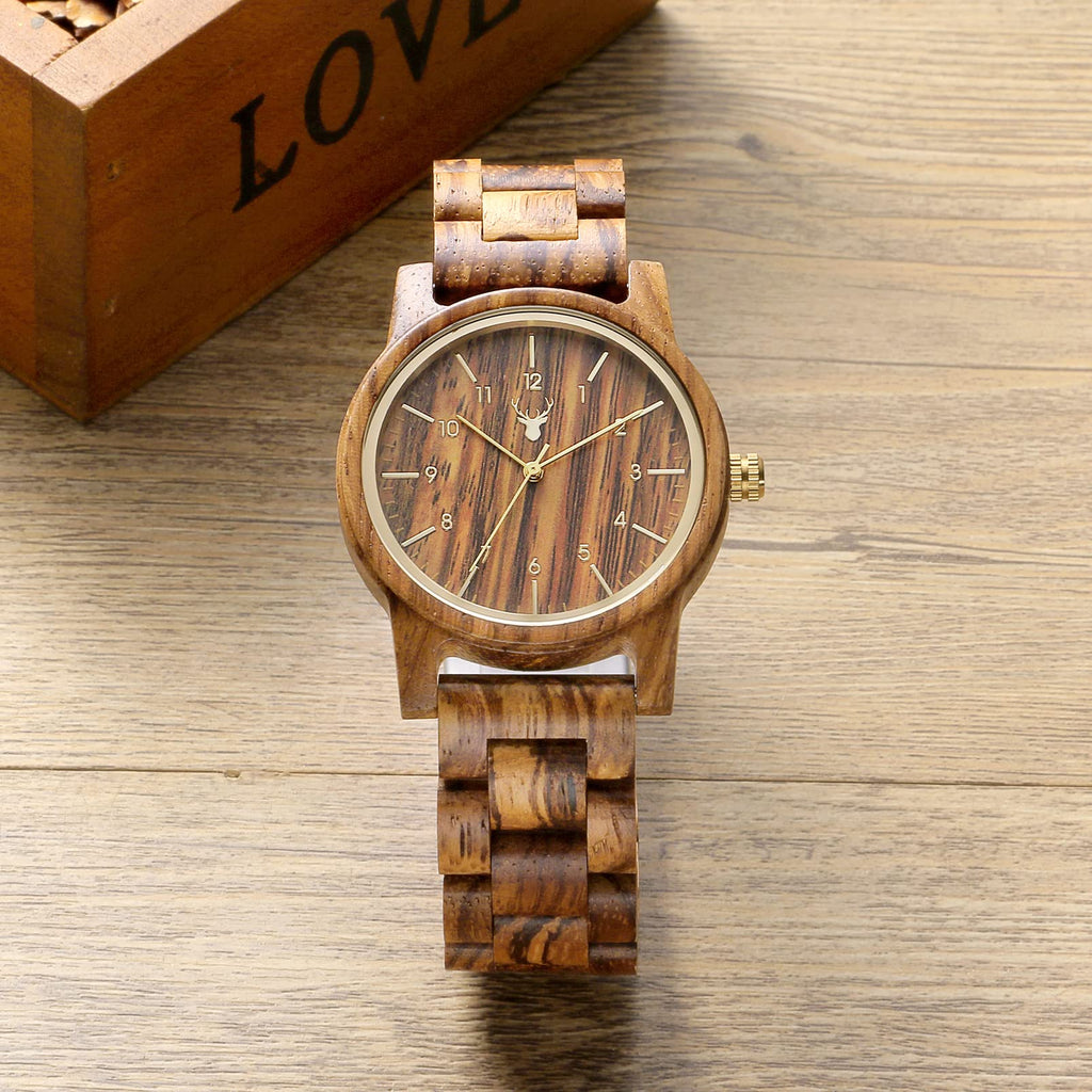 Natural Handmade Wood Watch E869069