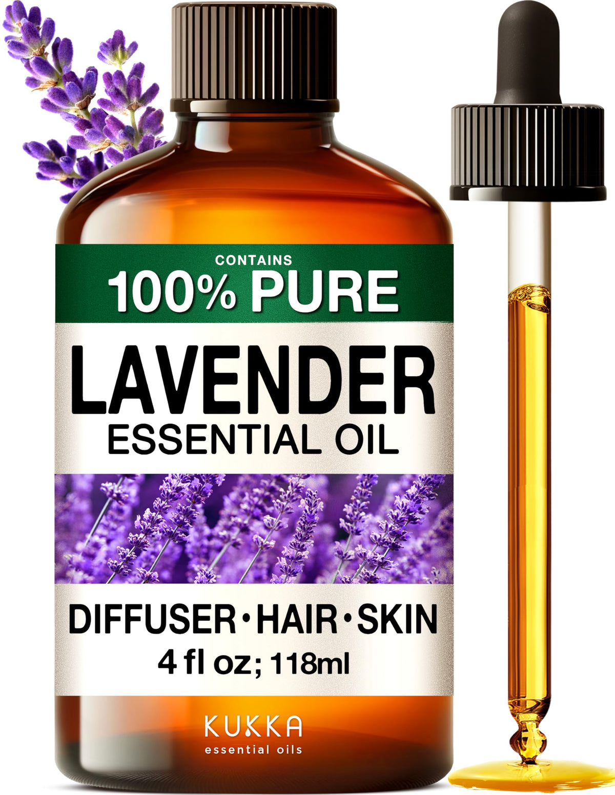 Lavender Frankincense Essential Oil Set 2x4 fl oz A709