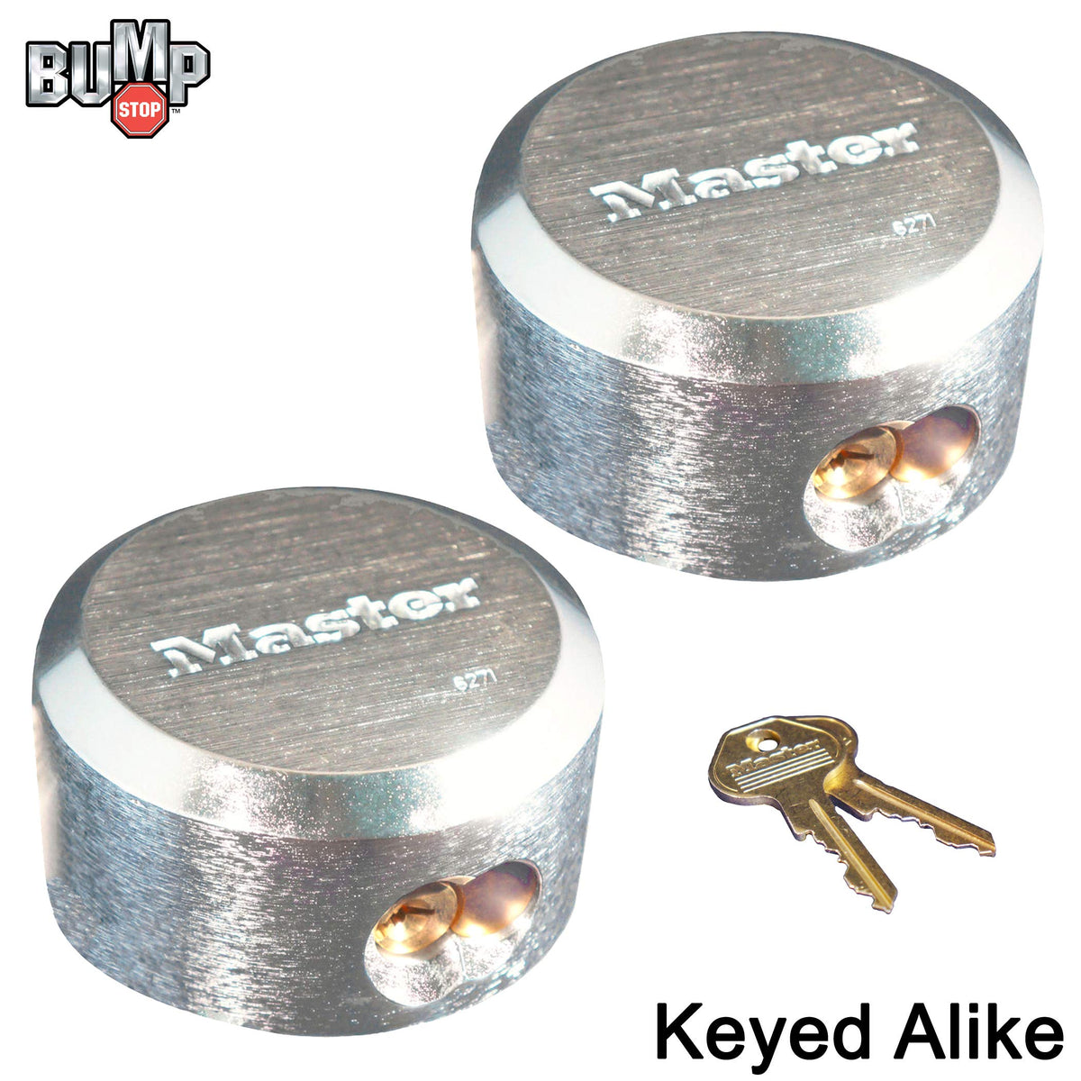 Hidden Shackle Padlocks Keyed Alike G707243