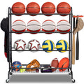4 Tier Basketball Rack with Wheels A836385