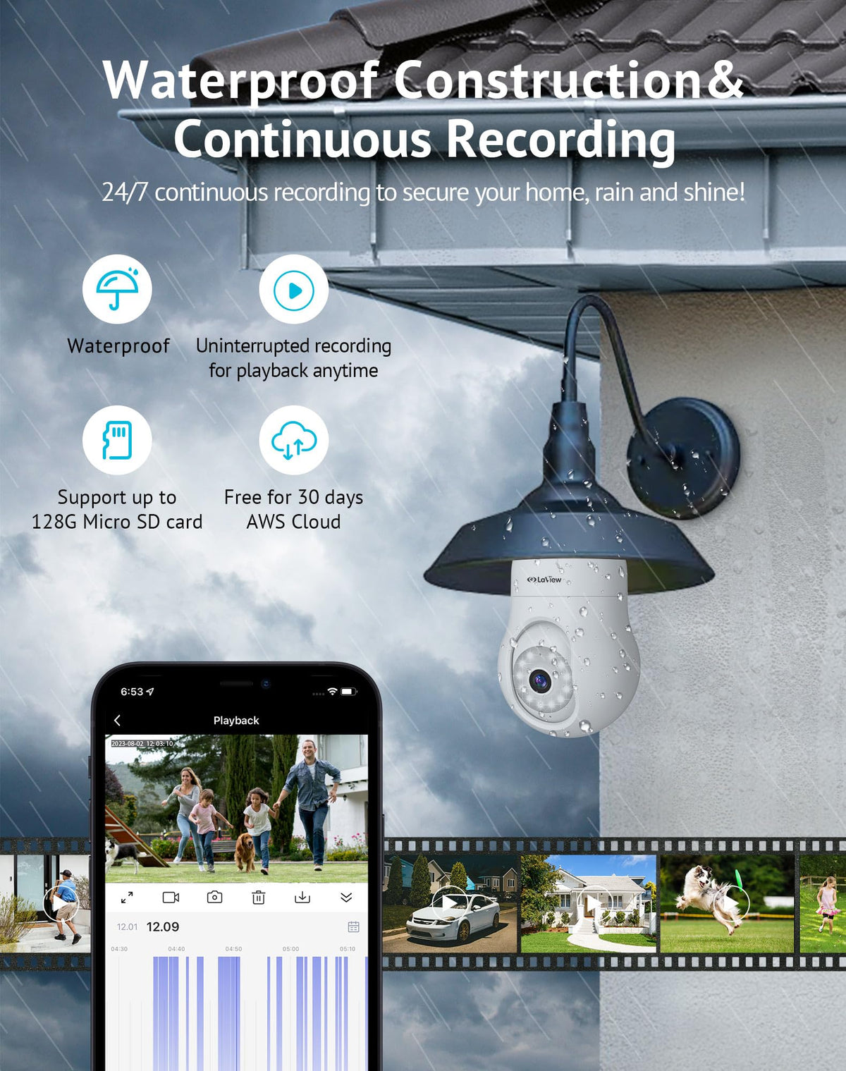 4MP 2K Security Camera 2 Pack L33482