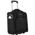 16" Underseat Carry-On Luggage with USB/USB-C Ports, Black S595