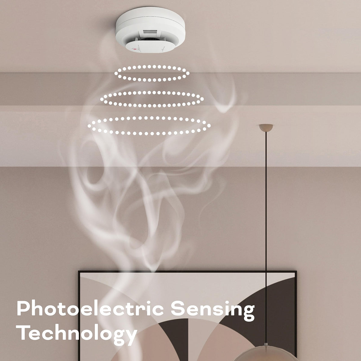 Hardwired Smoke & Carbon Monoxide Detector, 4 Pack Z2178
