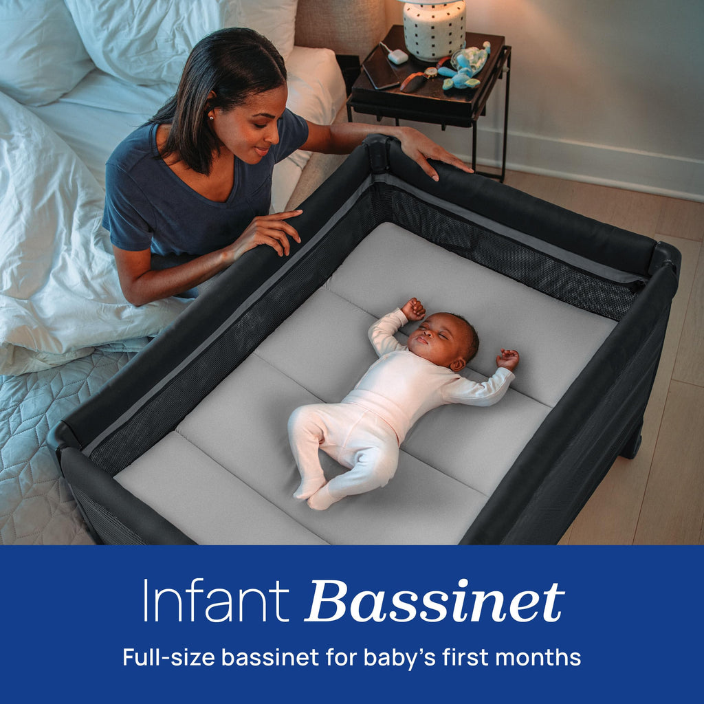 Instant Setup Playard with Bassinet and Carry Bag T320683