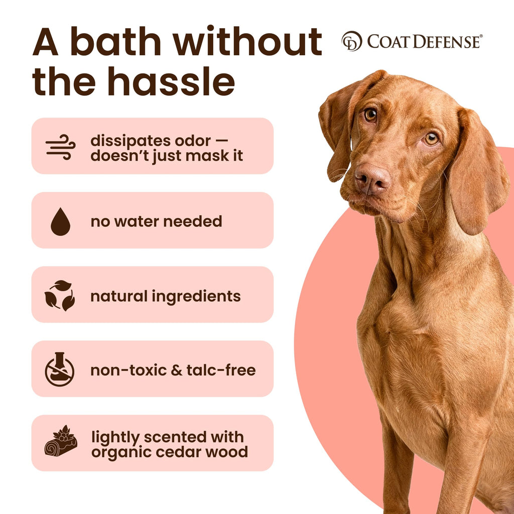 3.5 oz Waterless Dog Shampoo & Pet Deodorizer E1604