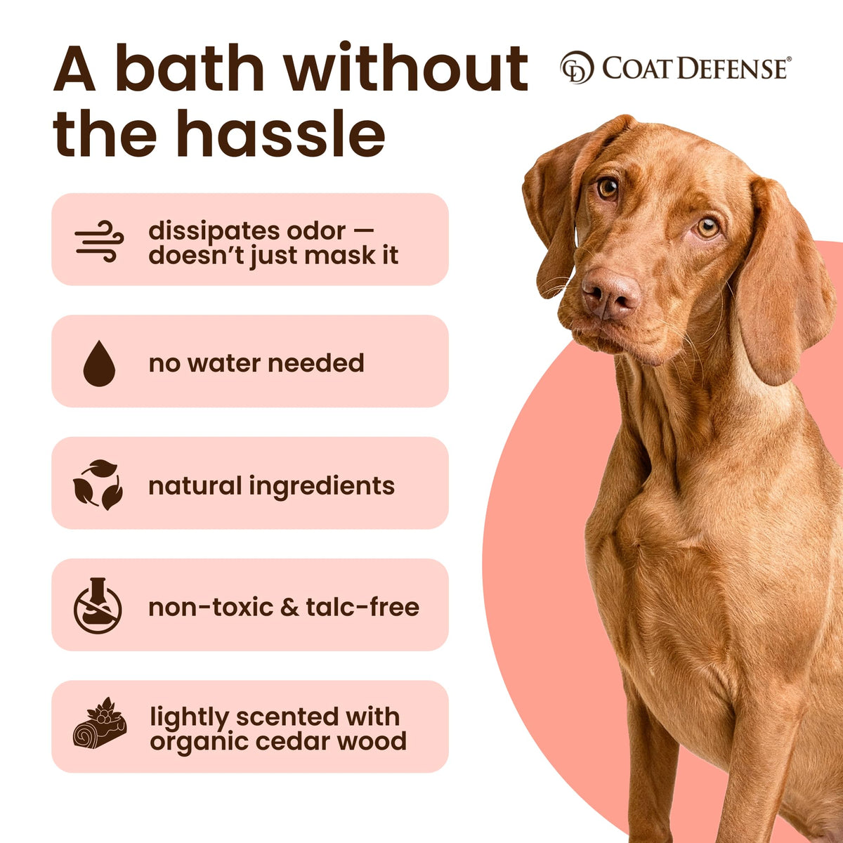 3.5 oz Waterless Dog Shampoo & Pet Deodorizer E1604