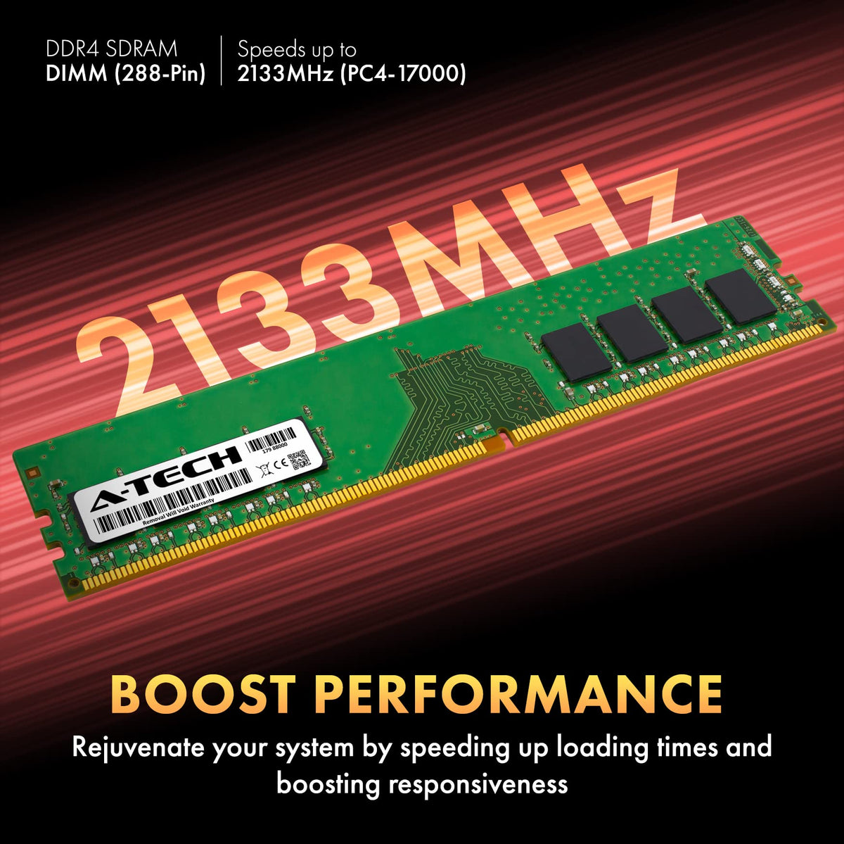 16GB DDR4 2133 MHz CL15 Non-ECC Desktop RAM T360449