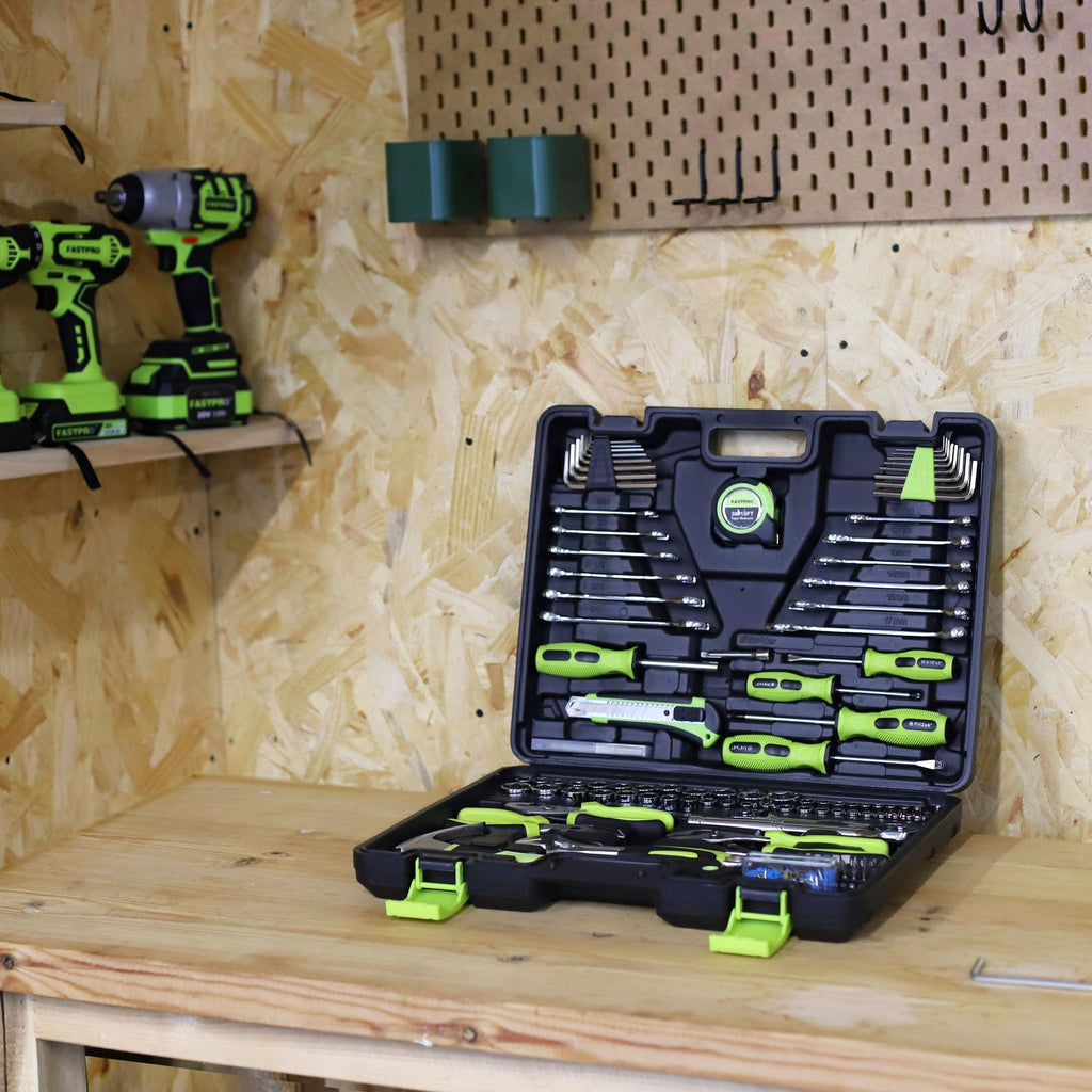 225-Piece Home Repairing Tool Kit with Tool Box K536