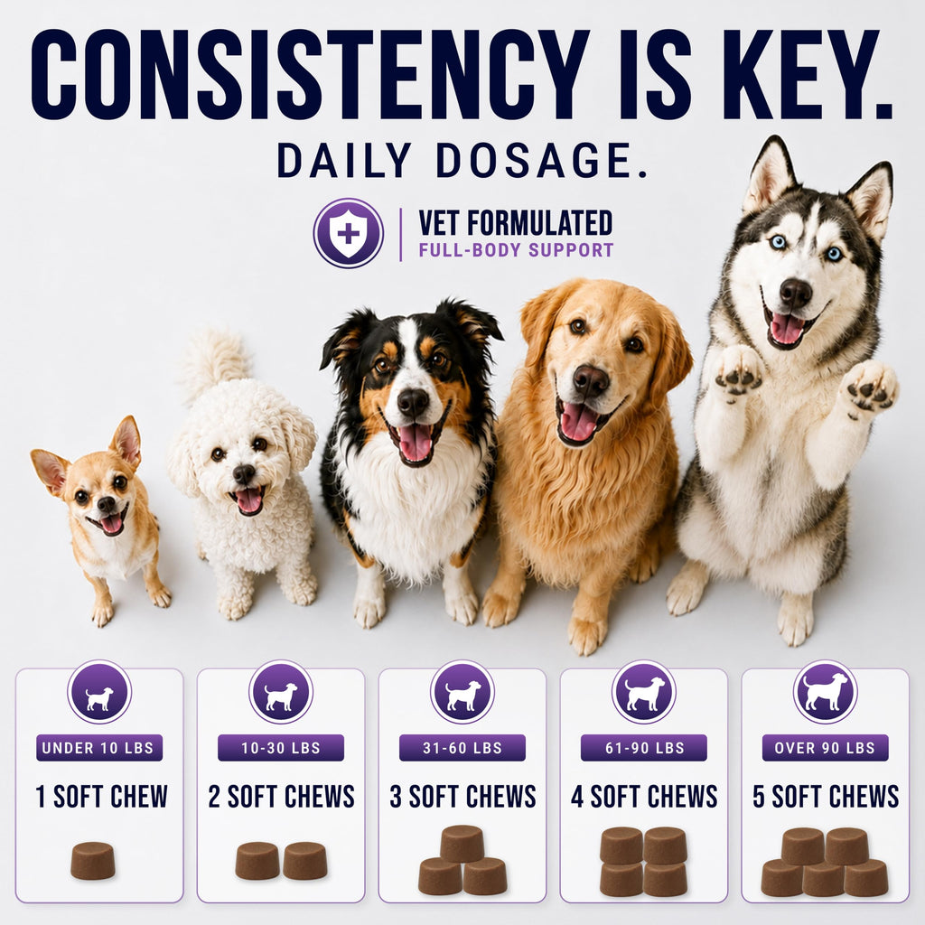 Dog Vitamins and Supplements, 250 Chews X354064
