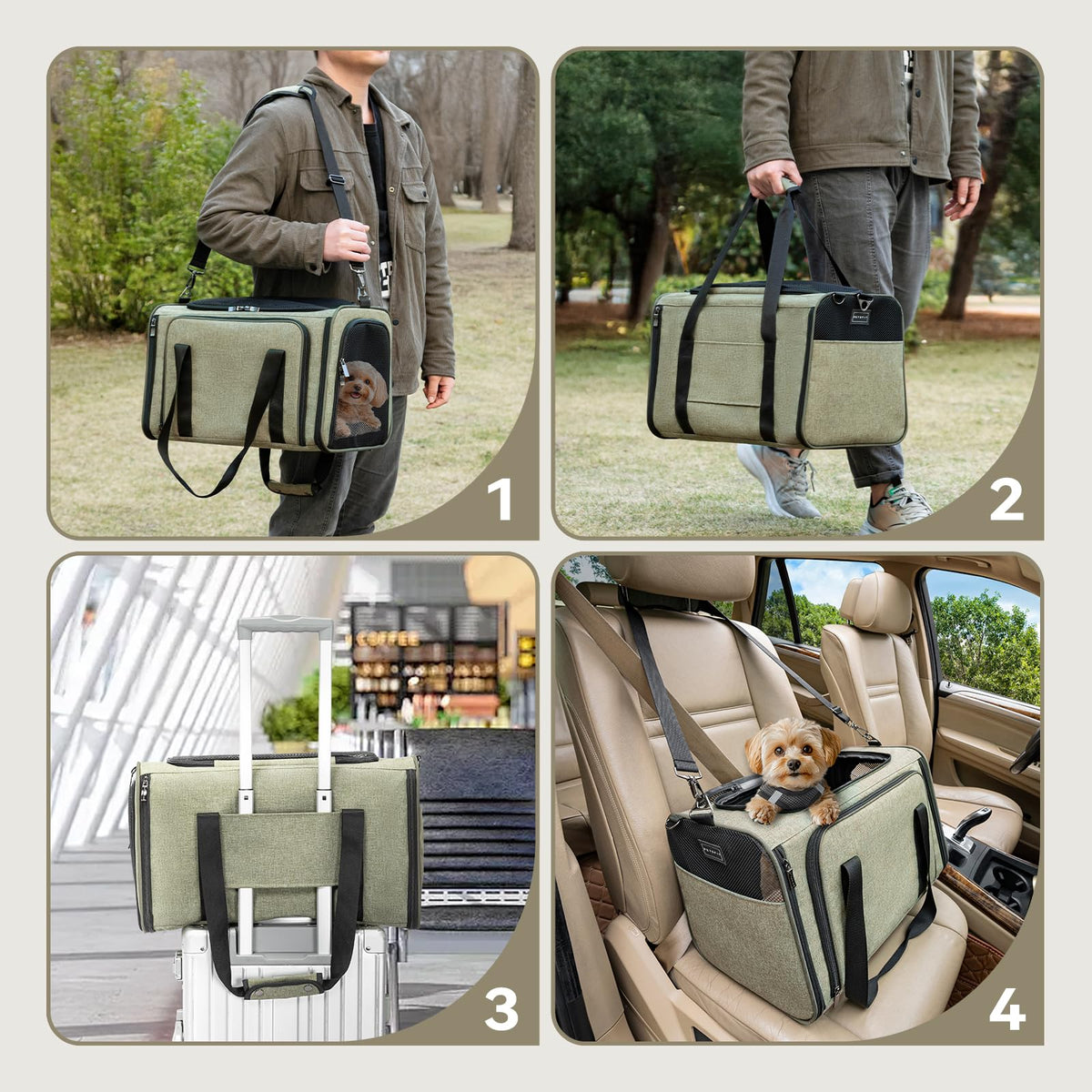 Expandable Cat Carrier Z733