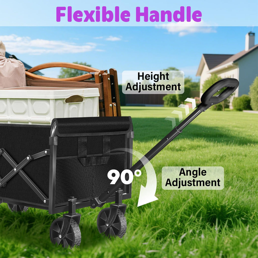Foldable Wagon Cart with Wheels E67979