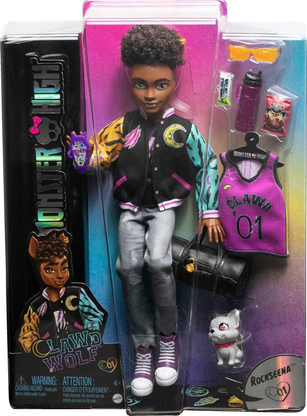 Monster High Doll with Pet Gargoyle Bulldog and Themed Accessories O9239