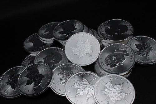 1 oz Canadian Maple Leaf Silver F623654