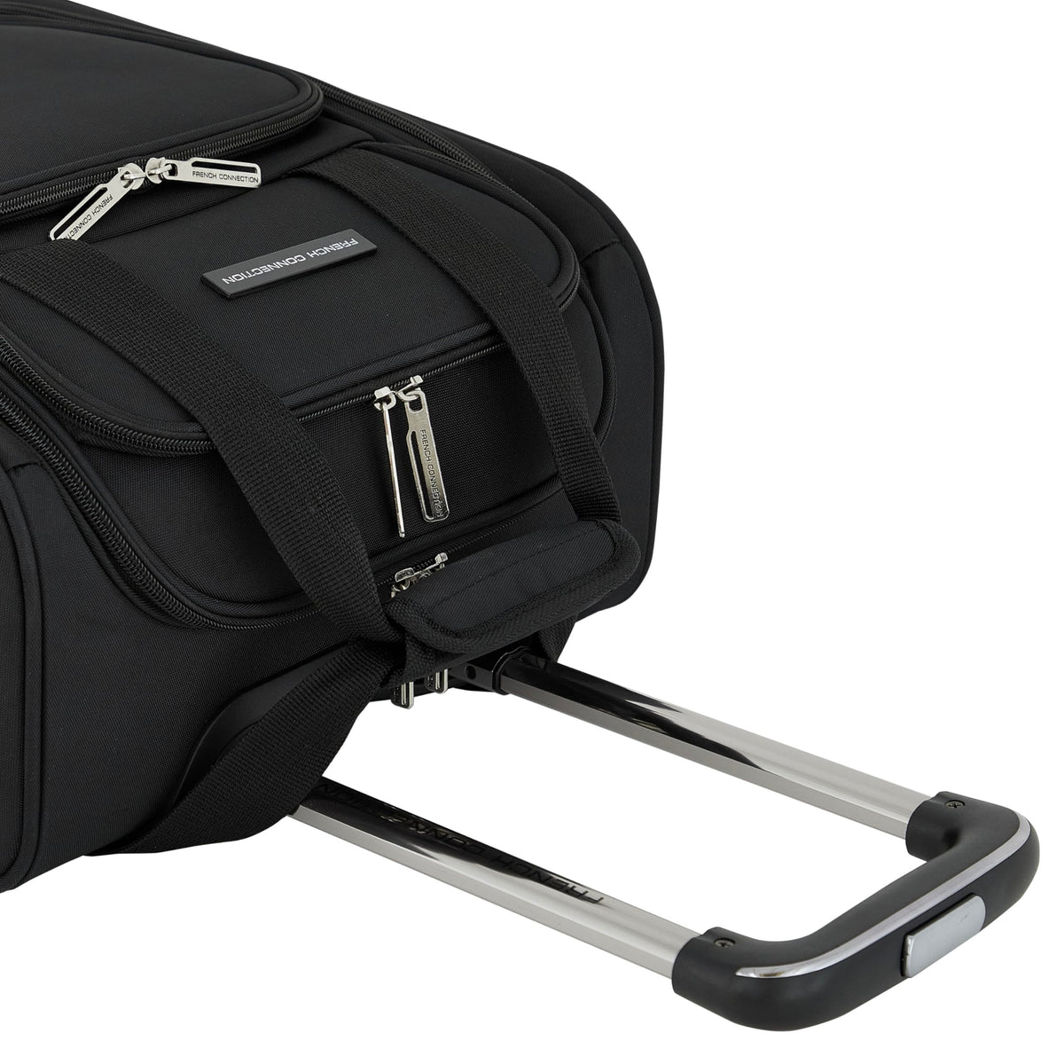 16" Underseat Carry-On Luggage with USB/USB-C Ports, Black S595