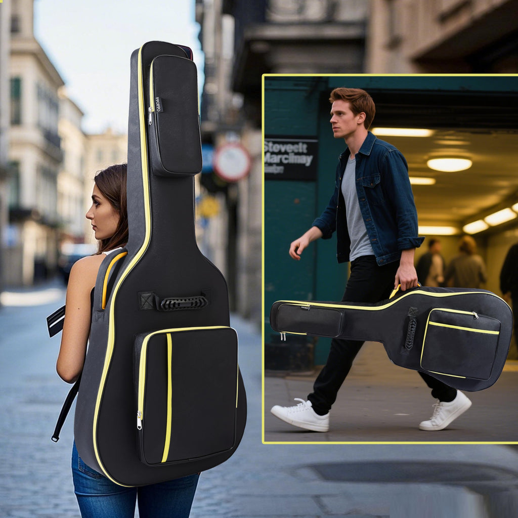600D Waterproof Padded Acoustic Guitar Gig Bag W510947