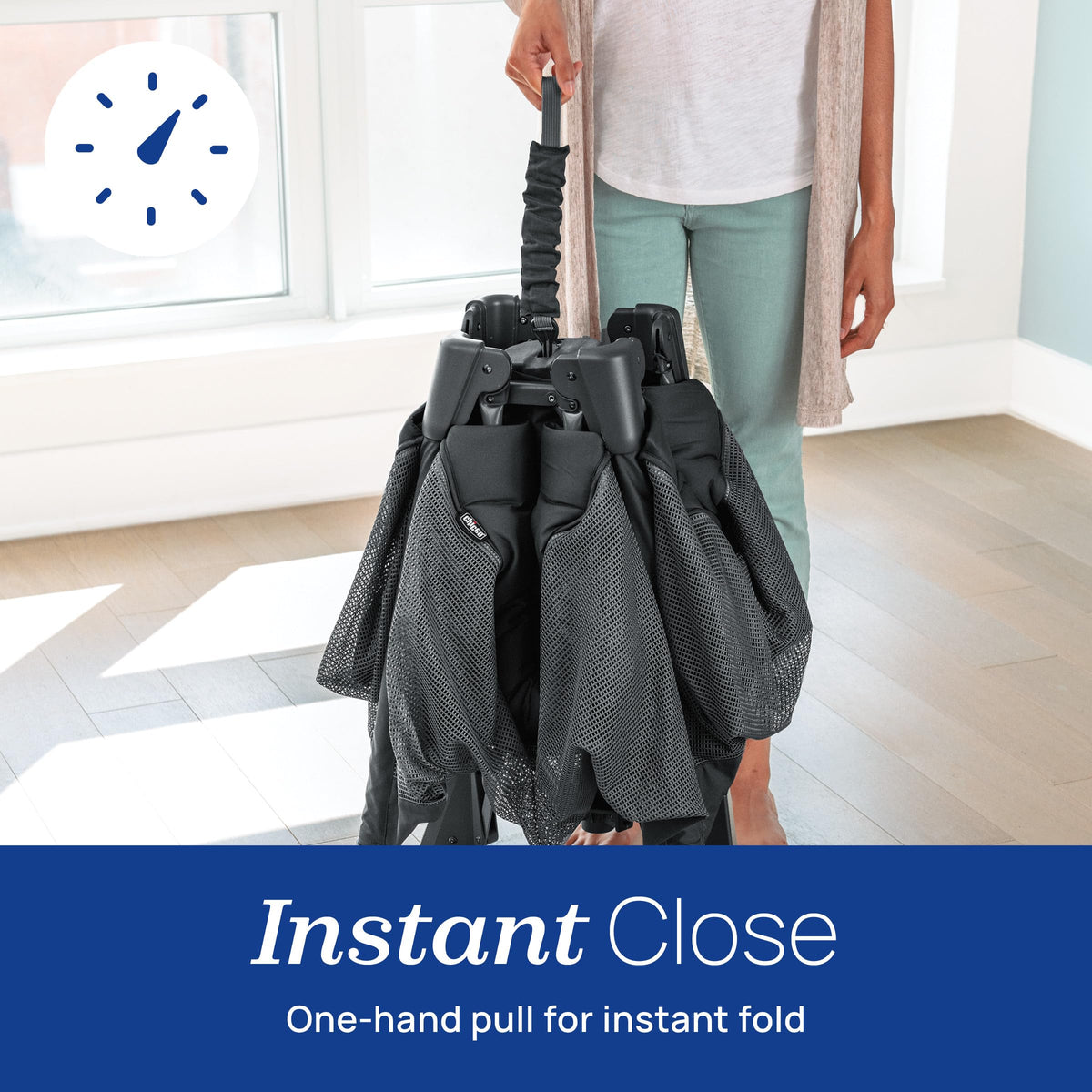 Instant Setup Playard with Bassinet and Carry Bag T320683