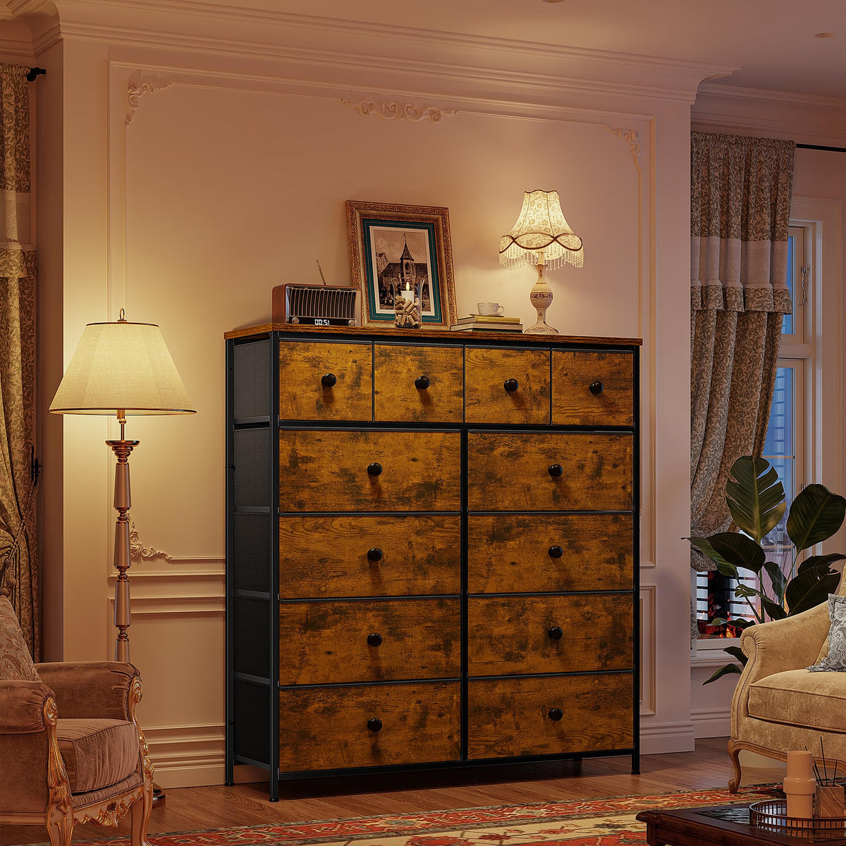 12 Drawer Dresser N7044