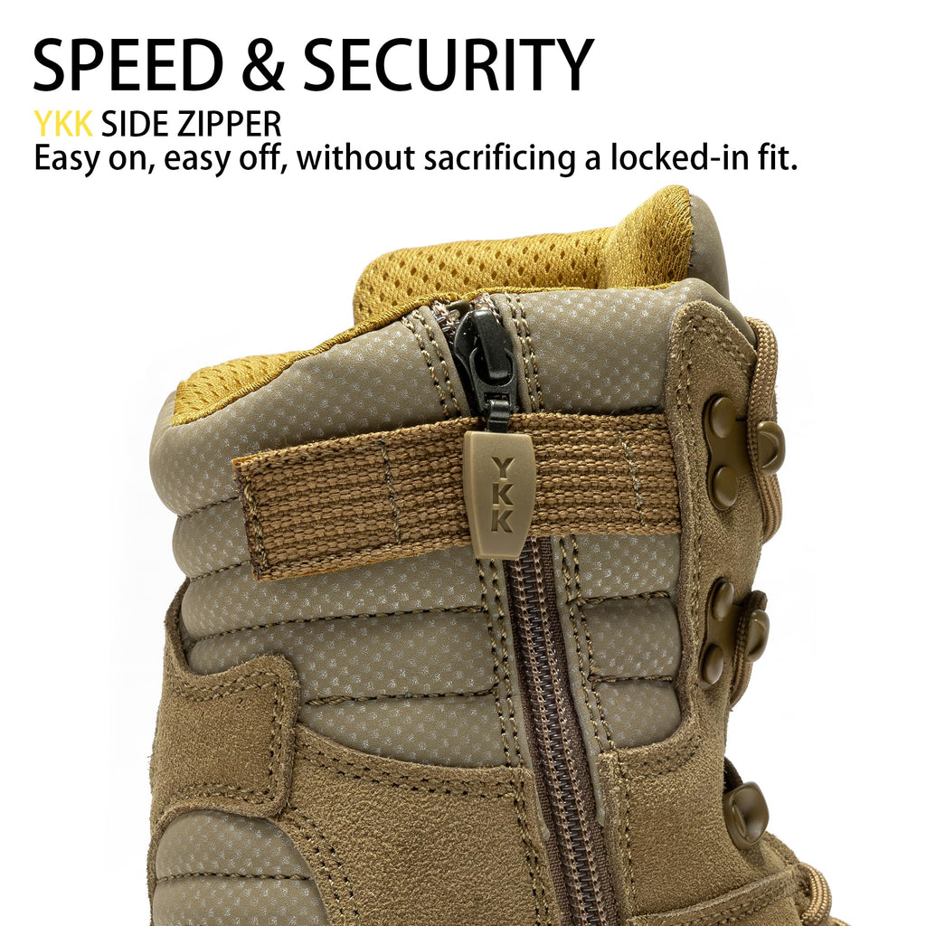 8-Inch Waterproof Military Tactical Boots X119667