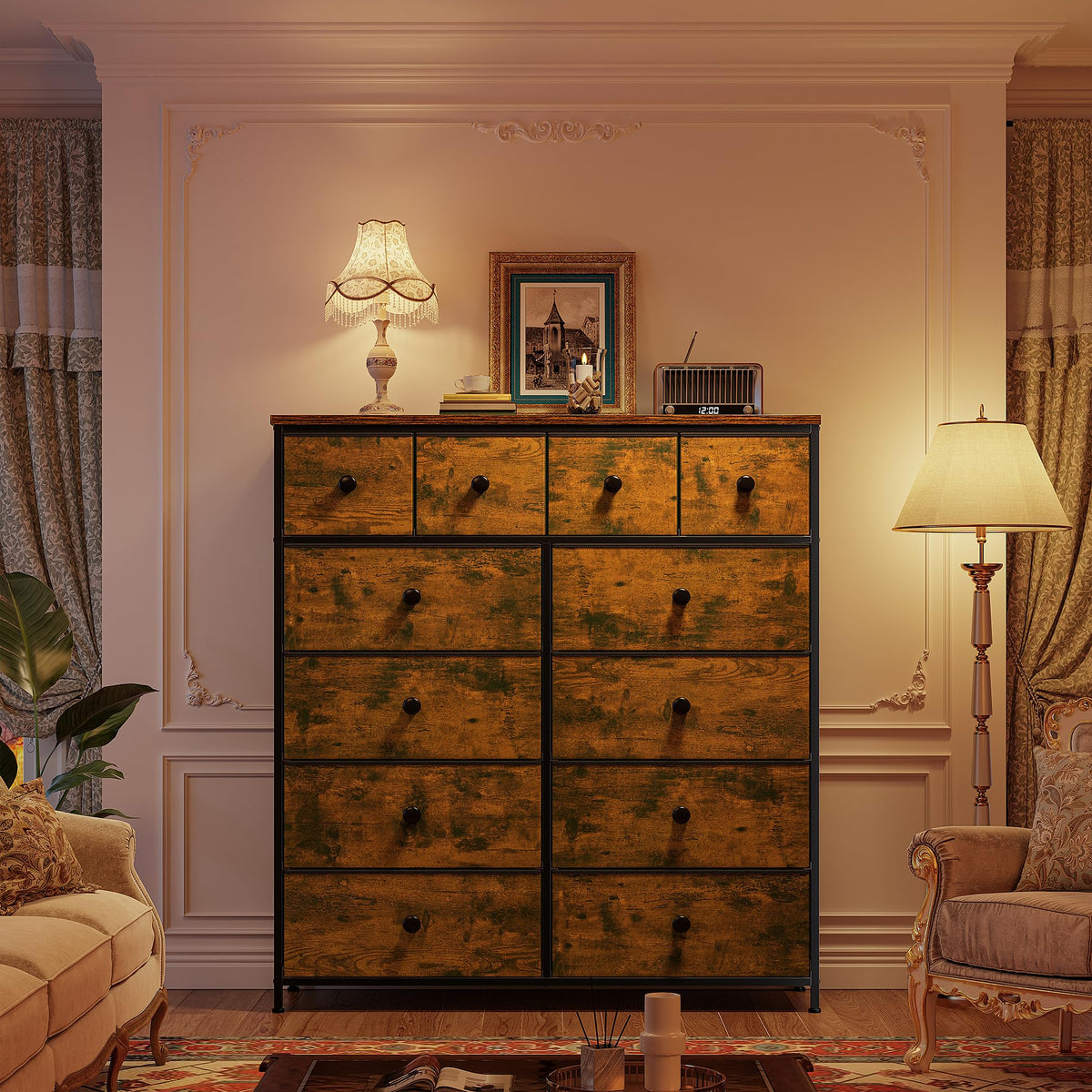 12 Drawer Dresser N7044